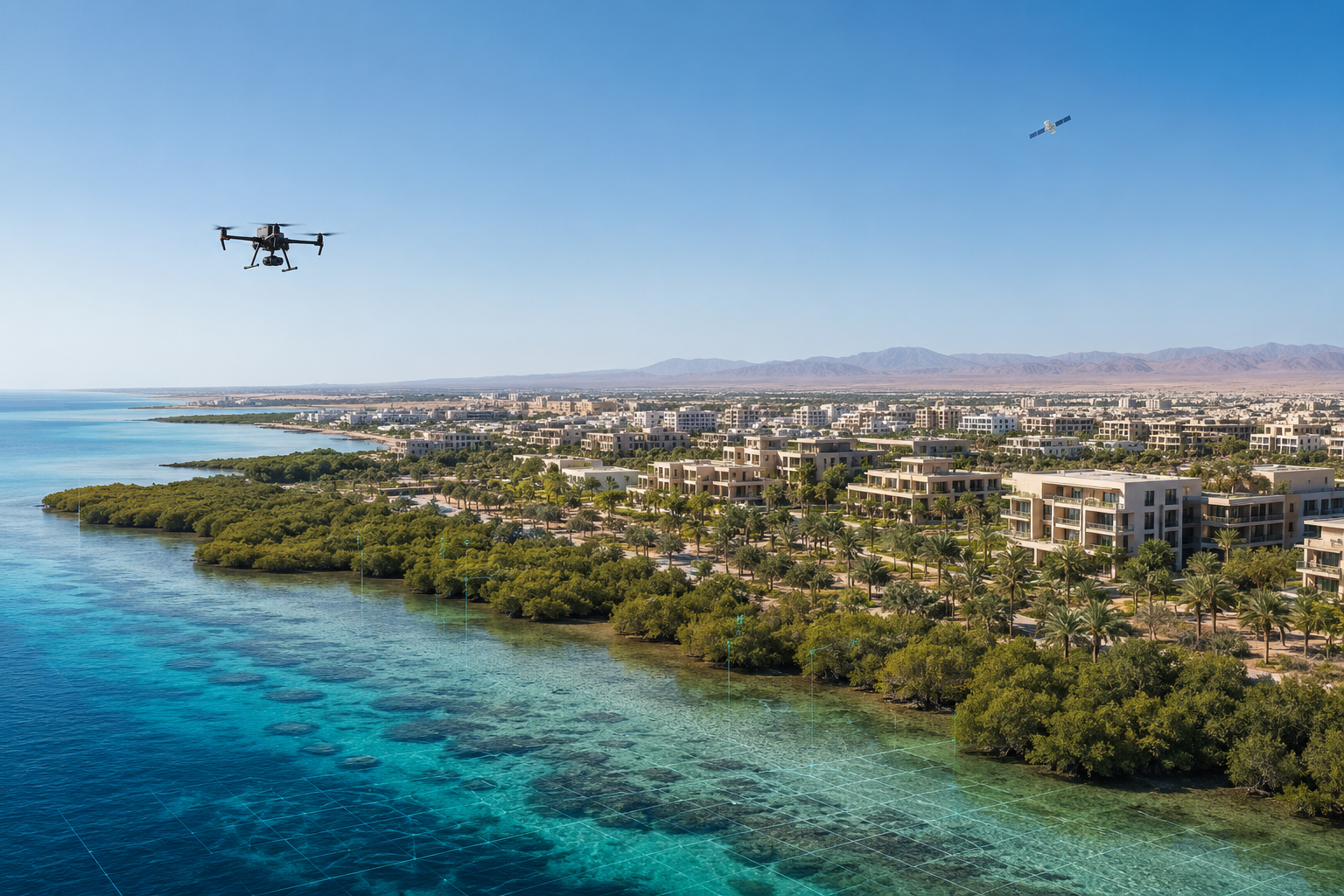 Earth observation supporting resilient coastal cities